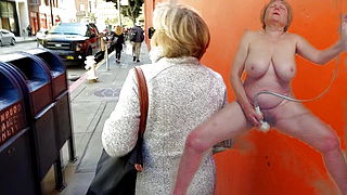 Masturbating GILF tourist video art by MarieRocks